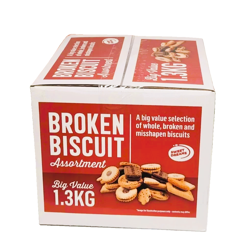 SWEET DREAMS BROKEN BISCUIT ASSORTMENT 1.3kg Big Value