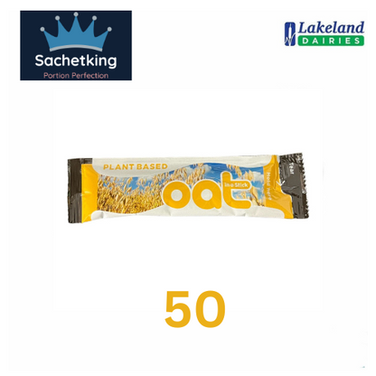 Lakeland Dairies Oat Milk Sticks 10ml Long Life Plant Based Portions Sachets