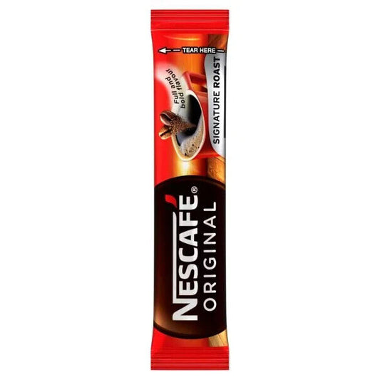 Nescafe Original Instant 1 Cup Individual Coffee Sticks Sachets 1.2g -Signature blend