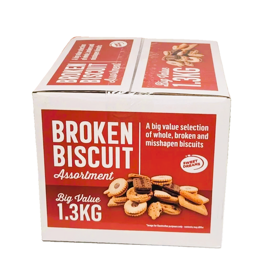 SWEET DREAMS BROKEN BISCUIT ASSORTMENT 1.3kg Big Value